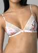 Calvin Klein Frosted Sheer with Lace soft cup bra