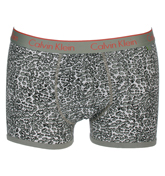 Grey and White Patterned Trunks