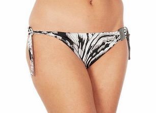 Calvin Klein Grey patterned bikini briefs