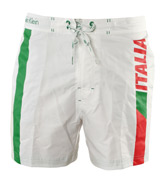 `Italia` White Swimwear