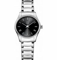 Calvin Klein Ladies Classic Black Silver Watch