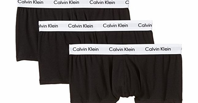 Calvin Klein Low Rise Trunks 3er Boxershorts black S