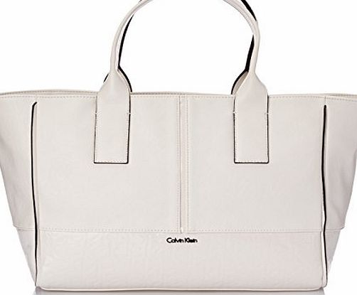 Calvin Klein Maddie J6Ej600470, Womens Bag, White (White Sand/Pt), One Size