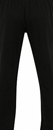 Calvin Klein Mens Klein Red Yoga Trousers Relaxed Fit Straight Leg Bottom Black/Red L