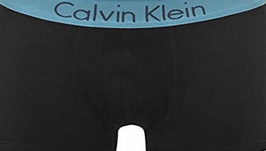Calvin Klein Mens Sculpted Trunks Body-Defining Fit Cotton Underwear Black Extra Large
