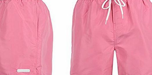 Calvin Klein Mens Volley Swimming Shorts Surf Board Beach Drawstring Comfort Pink L
