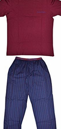 Calvin Klein Pyjama Set in a Bag (Medium, Steelhead Stripe)