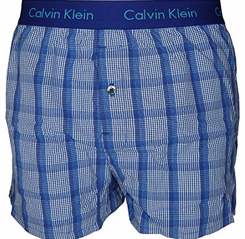 Calvin Klein Slim Fit Boxer Short (Medium (32-34``), Luke Plaid)