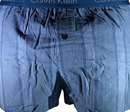 Calvin Klein Slim Fit Boxer Short (XLarge (40-42``), William Plaid)