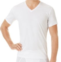 Calvin Klein 365 Cotton Stretch V-Neck T-Shirts