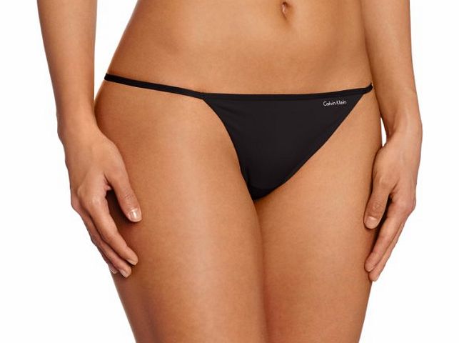 Calvin Klein underwear Womens String - Black - Schwarz (BLACK 001) - 12