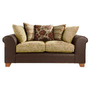 Camberley large sofa, chocolate