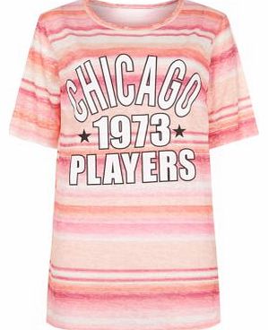 Pink Stripe Chicago T-Shirt 3116254
