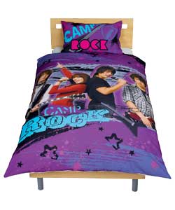 Camp Rock Duvet Set Single Bed