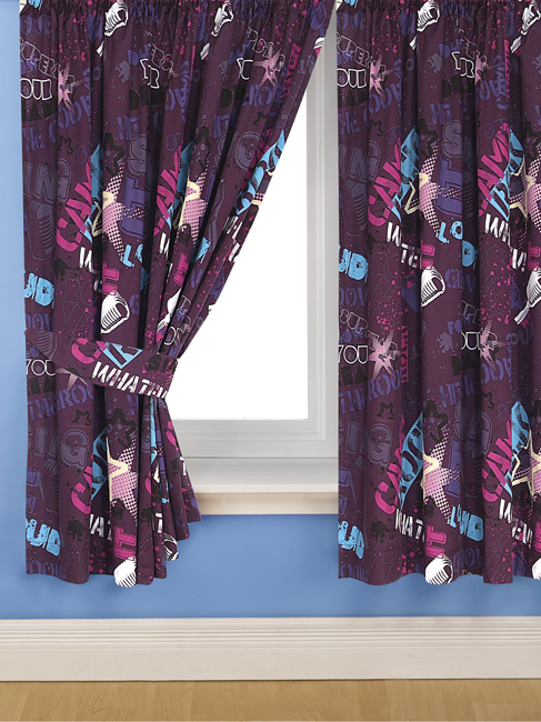 Rock Stars Curtains 72 Drop - Great Low Price