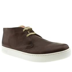 Male Camp K3 Chukka Boot Leather Upper in Brown