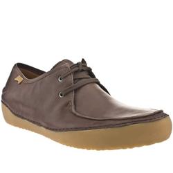 Male Industrial High Apron Leather Upper in Brown