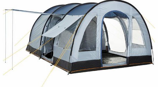 CampFeuer - Big Tunnel-Tent, Blue / Grey