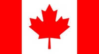 Canada Paper Flag 150mm x 100mm (PK 6)