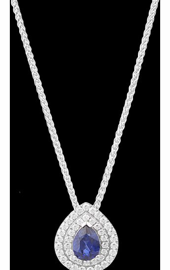 Canadian Ice Collection 18ct White Gold Pear Cut