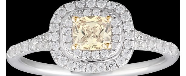 Canadian Ice Collection yellow diamond set ring