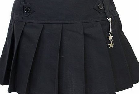 CANDC School Pleated Skirt (Age 7-8, Black)