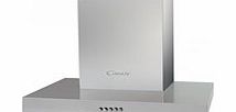 CMB650X 60cm Wide Chimney Hood - Stainless