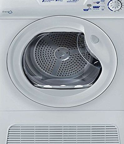 Candy GCC581NB 8kg 4 Temps Sensor Condenser Dryer with Reverse Action in White