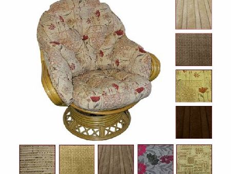 Gilda Conservatory Furniture Replacement Swivel Rocker Cushions Only - Premier Fabrics (Dean Gold)