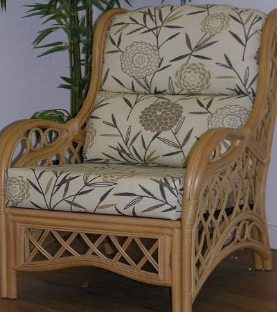 Gilda Replacement Cushions for Cane Conservatory Wicker amp; Rattan Chair C51 Bamboo Natural plus 11 choices, 6001