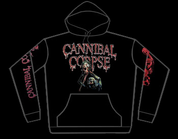 Cannibal Corpse Comic Unleash Hoodie