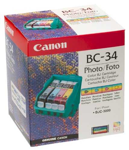 Canon BC-34e OEM Colour Inkjet Cartridge