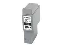 Canon BCI-24BK Black Ink Cart & FREE GP-40110x15cm Paper