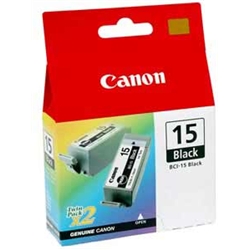 Bci15 Black Inkjet Cartridge Twin Pack