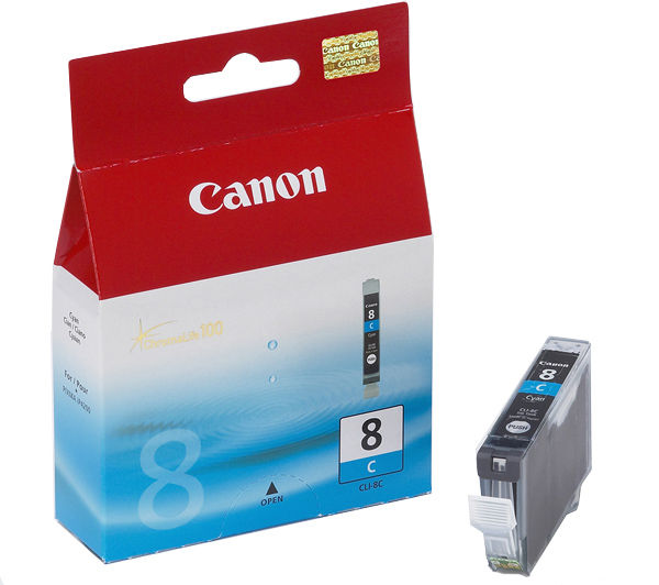 Canon CLI-8C Inkjet Cartridge Cyan OEM: 0621B001