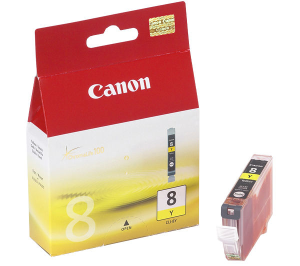 Canon CLI-8Y Inkjet Cartridge Yellow OEM: 0623B001
