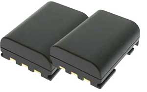 Canon Compatible Digital Camera Battery - NB-2L - PL234D-142 - EXTRA VALUE TWIN PACK