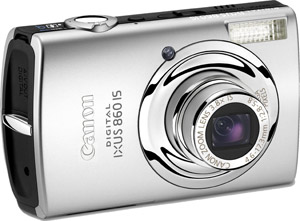 Digital Compact Camera - IXUS 860IS Black - UK Stock