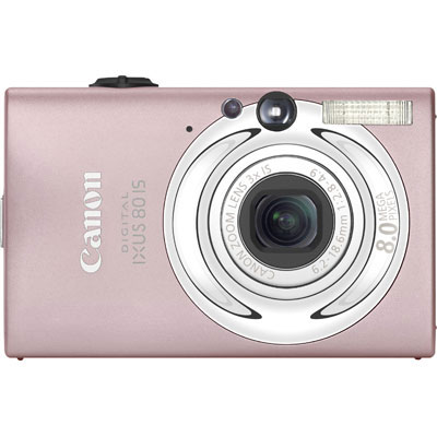 Digital IXUS 80 IS Pink Compact Camera