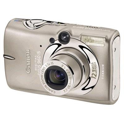 Digital IXUS 960 IS Silver Compact Camera