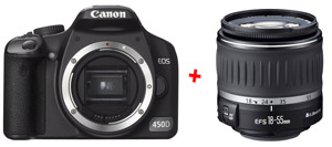 Canon Digital SLR Camera Kit - EOS 450D with EF-S 18-55 IS Lens - UK STOCK - andpound;50 CASHBACK! - #CLEA