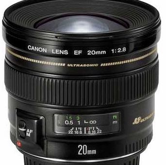 Canon EF 20mm F/2.8 USM Lens