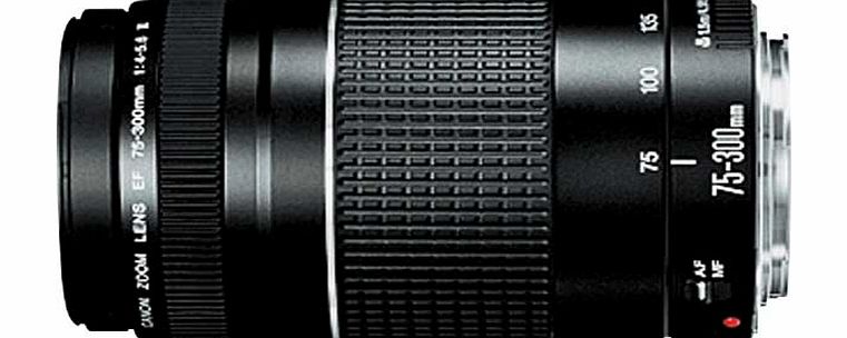 Canon EF 75-300mm f/4.5 -f/5.6 DSLR Camera Lens