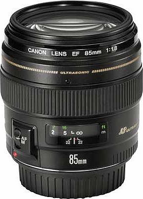 Canon EF telephoto lens - 85 mm, Black CAN991