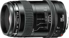 CANON EF Fixed Focal Length Lens - 135mm f/2.8 Soft Focus