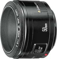CANON EF Fixed Focal Length Lens - 50mm f/1.8 II