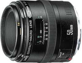 CANON EF Fixed Focal Length Lens - 50mm f/2.5 Compact Macro