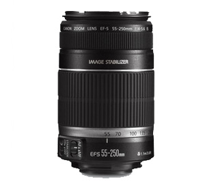 EF-S Zoom Lens - 55-250mm f/4-5.6 IS - UK Stock