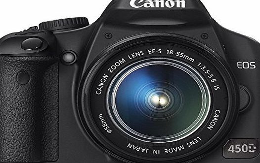 Canon EOS 450D Digital SLR Camera Kit (incl EF-S 18-55mm IS f/3.5-5.6 non USM Lens Kit) (Certified Refurbished)