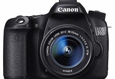 Canon EOS 70D Digital SLR Camera with 18-55mm IS